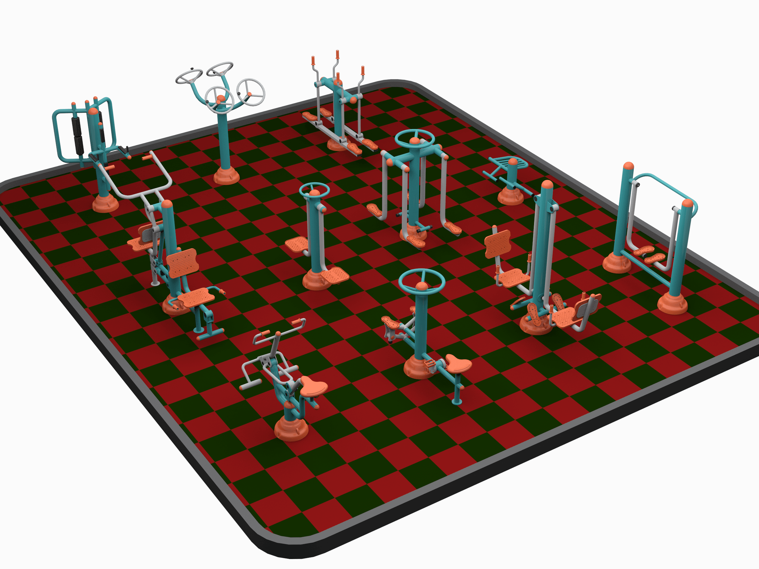  KLASİK SERİ DIŞ MEKAN FİTNESS EKİPMANLARI 