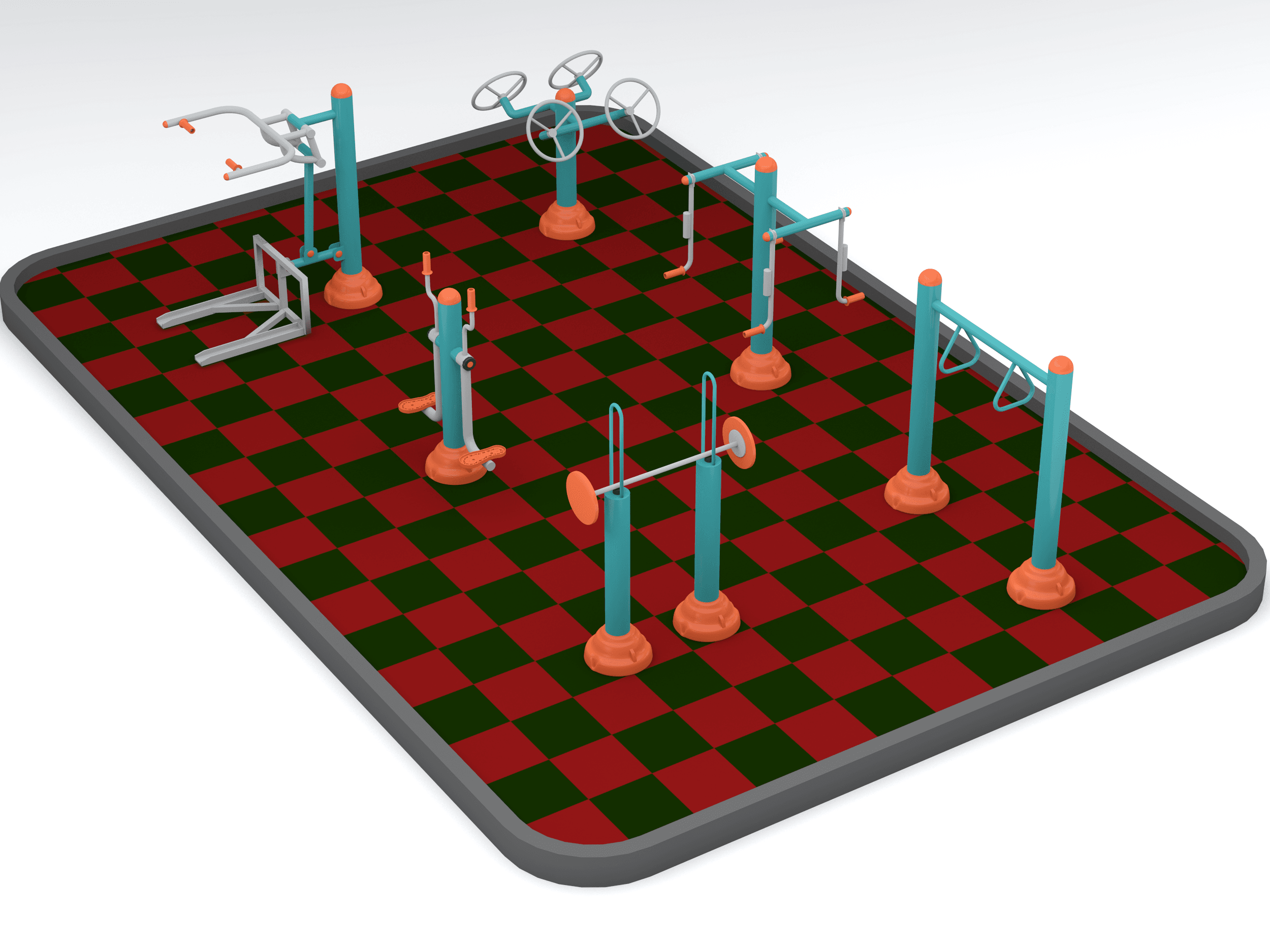  ENGELSİZ SERİ FİTNESS EKİPMANLARI 