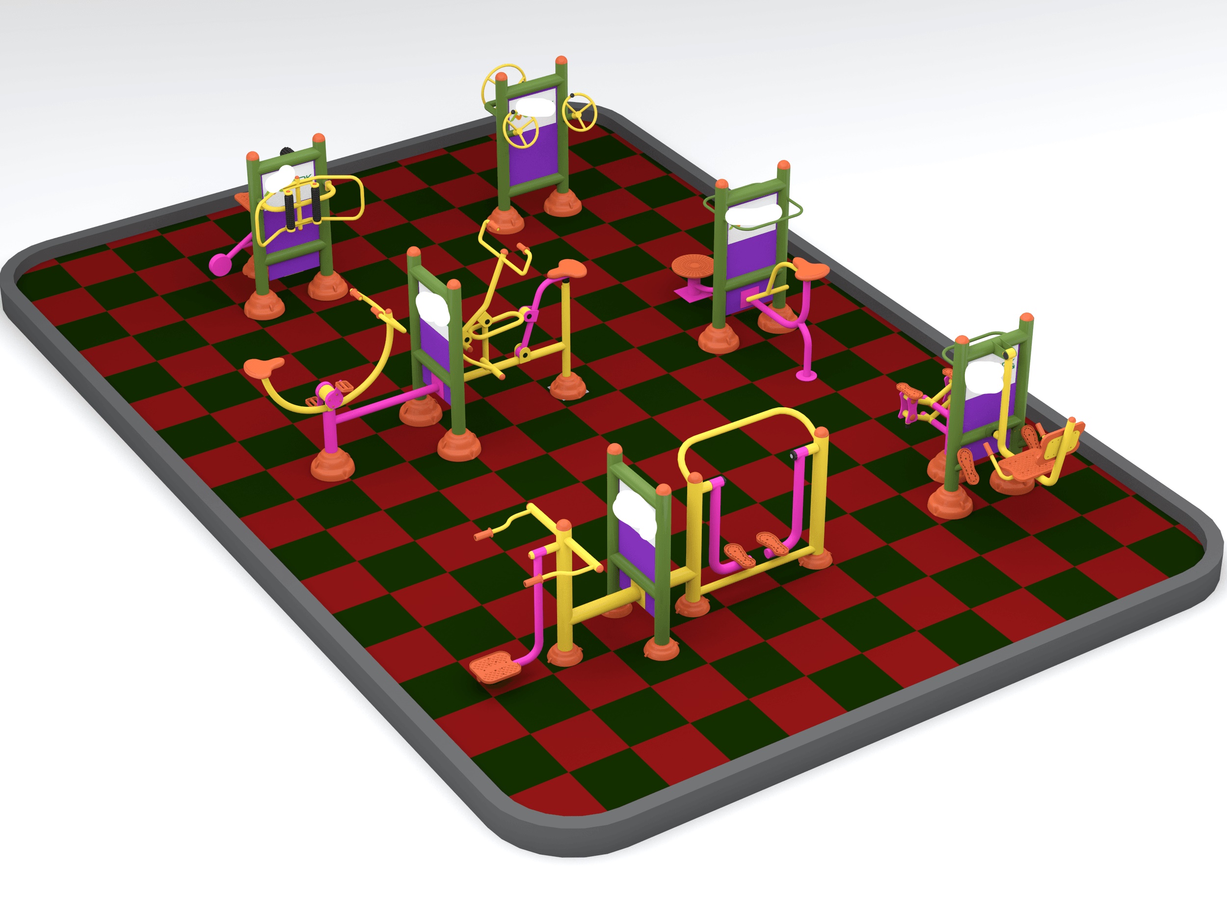  ÇOCUK SERİSİ FİTNESS EKİPMANLARI 