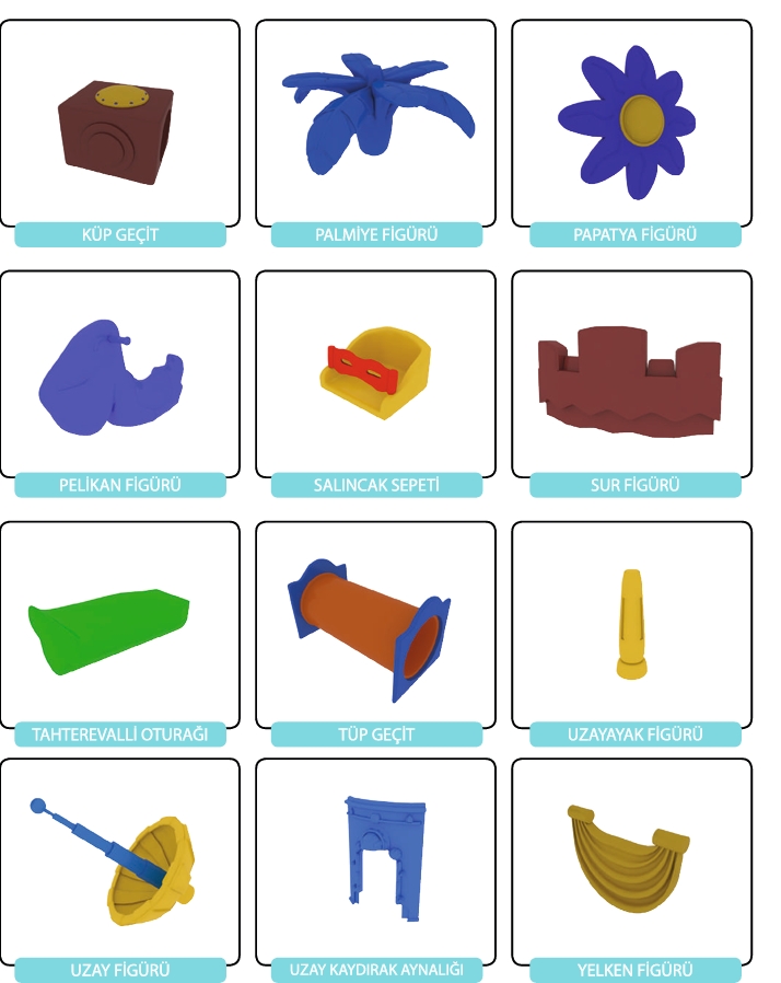  FİGÜR-TÜP GEÇİT-SALINCAK SEPETİ 